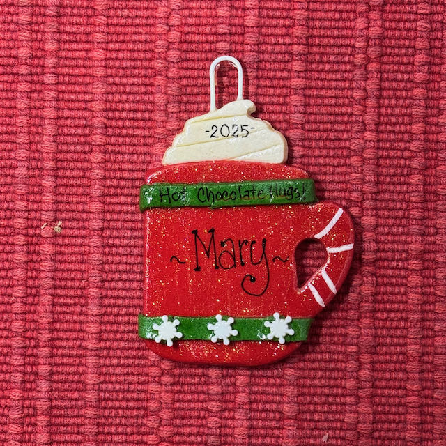 Hot Chocolate Mug (Red)