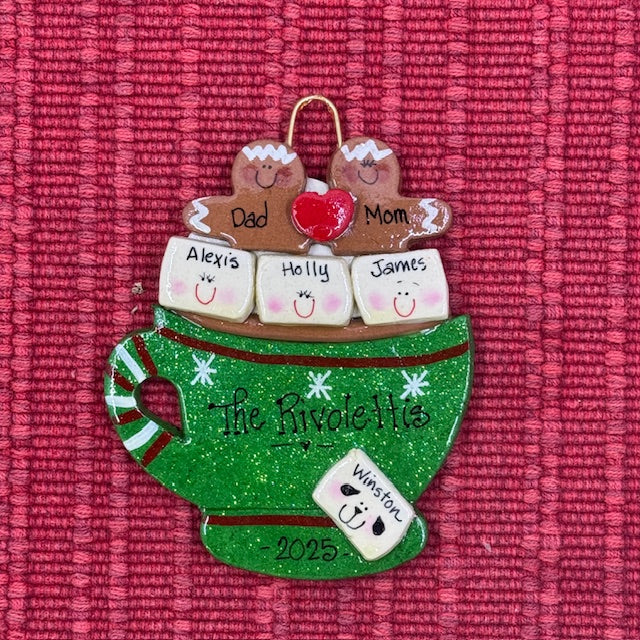 Hot Chocolate (Up To 6 Names)