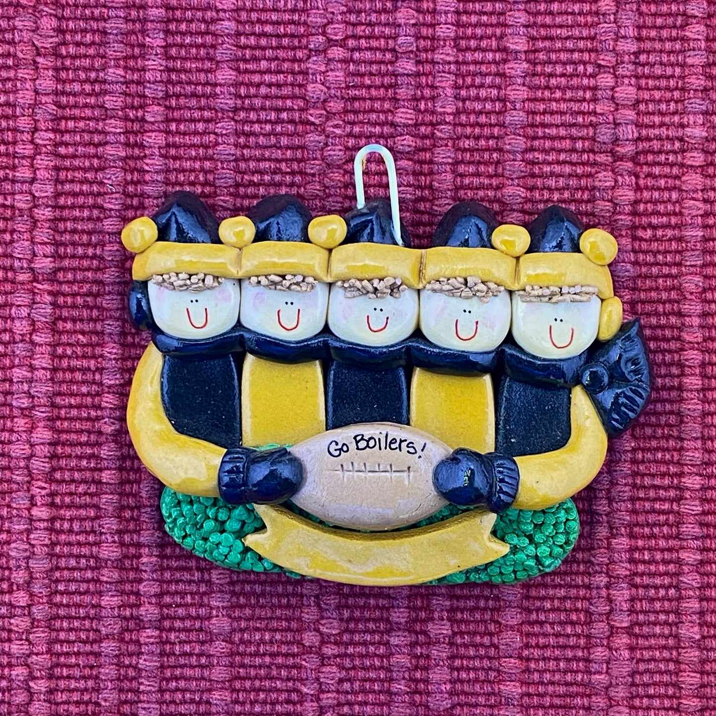 Football Family (Old Gold/Black)