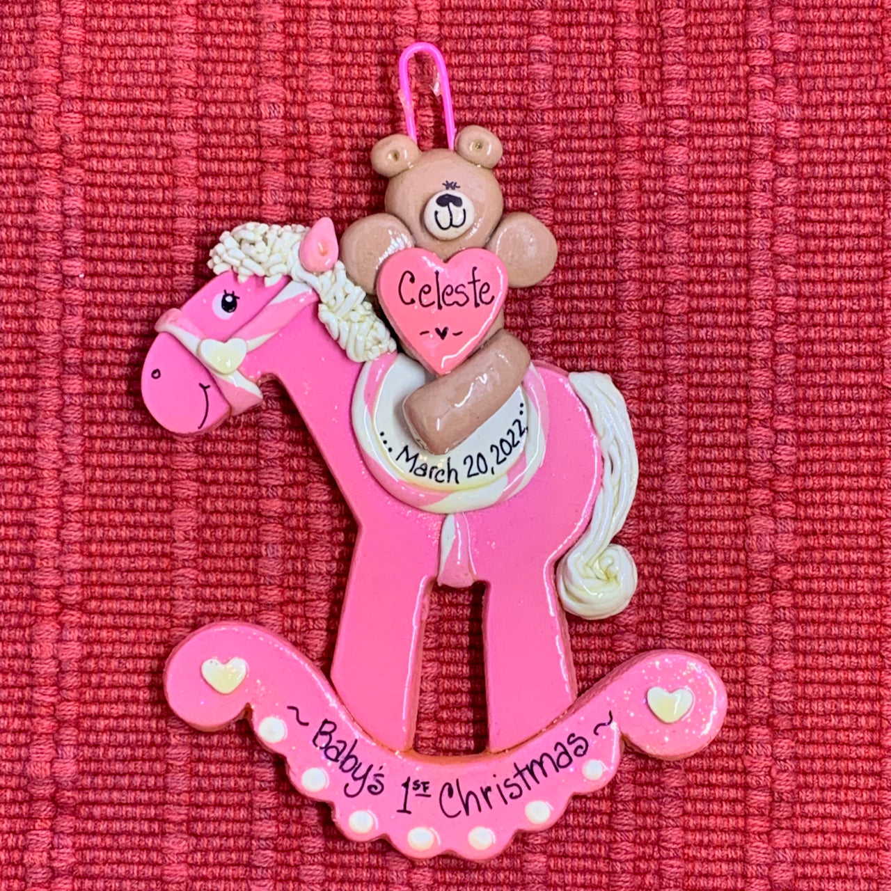 Pink Rocking Horse