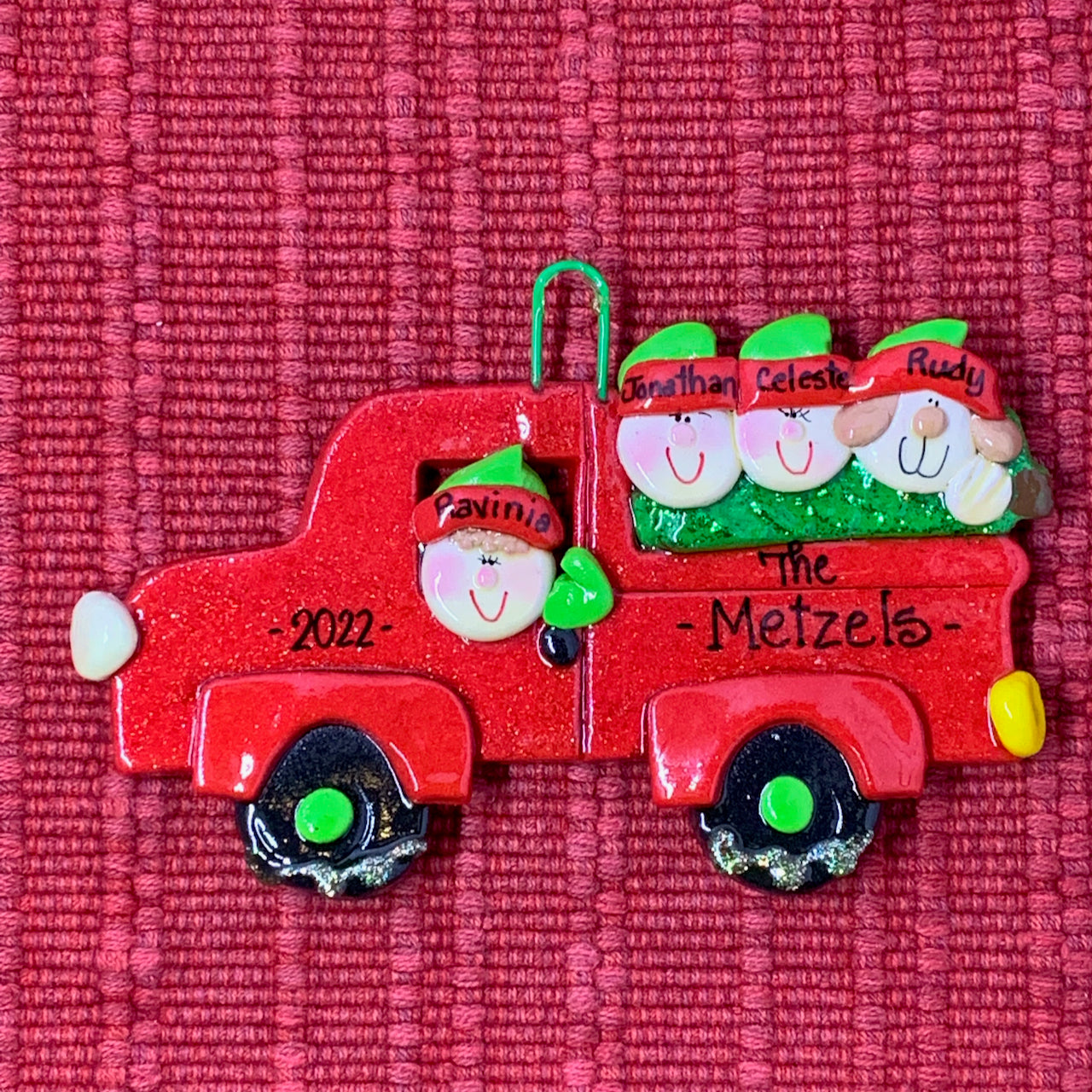 Single Parent Farmhouse Truck (2 Children, 1 Dog)