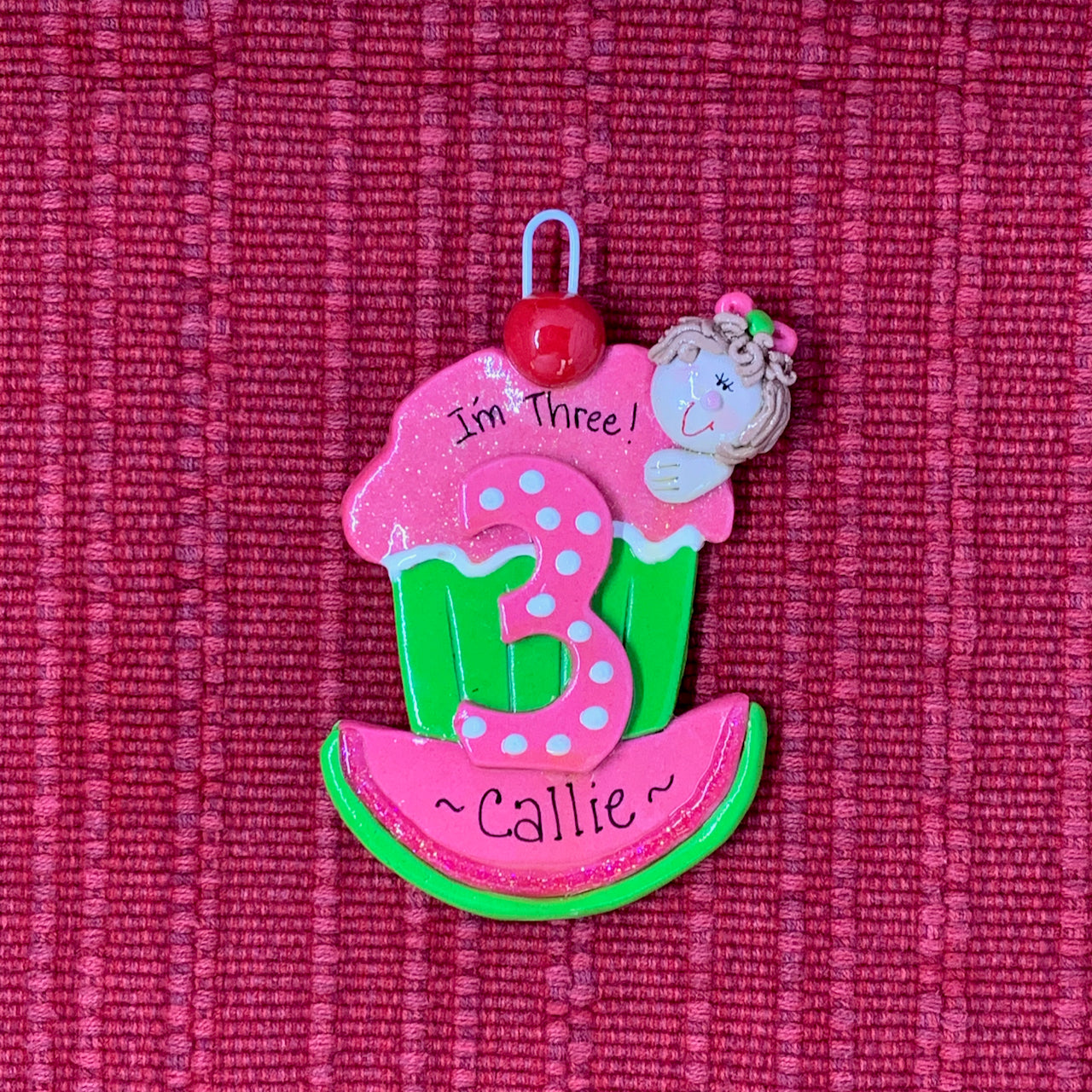 Cupcake Girl - I'm Three!