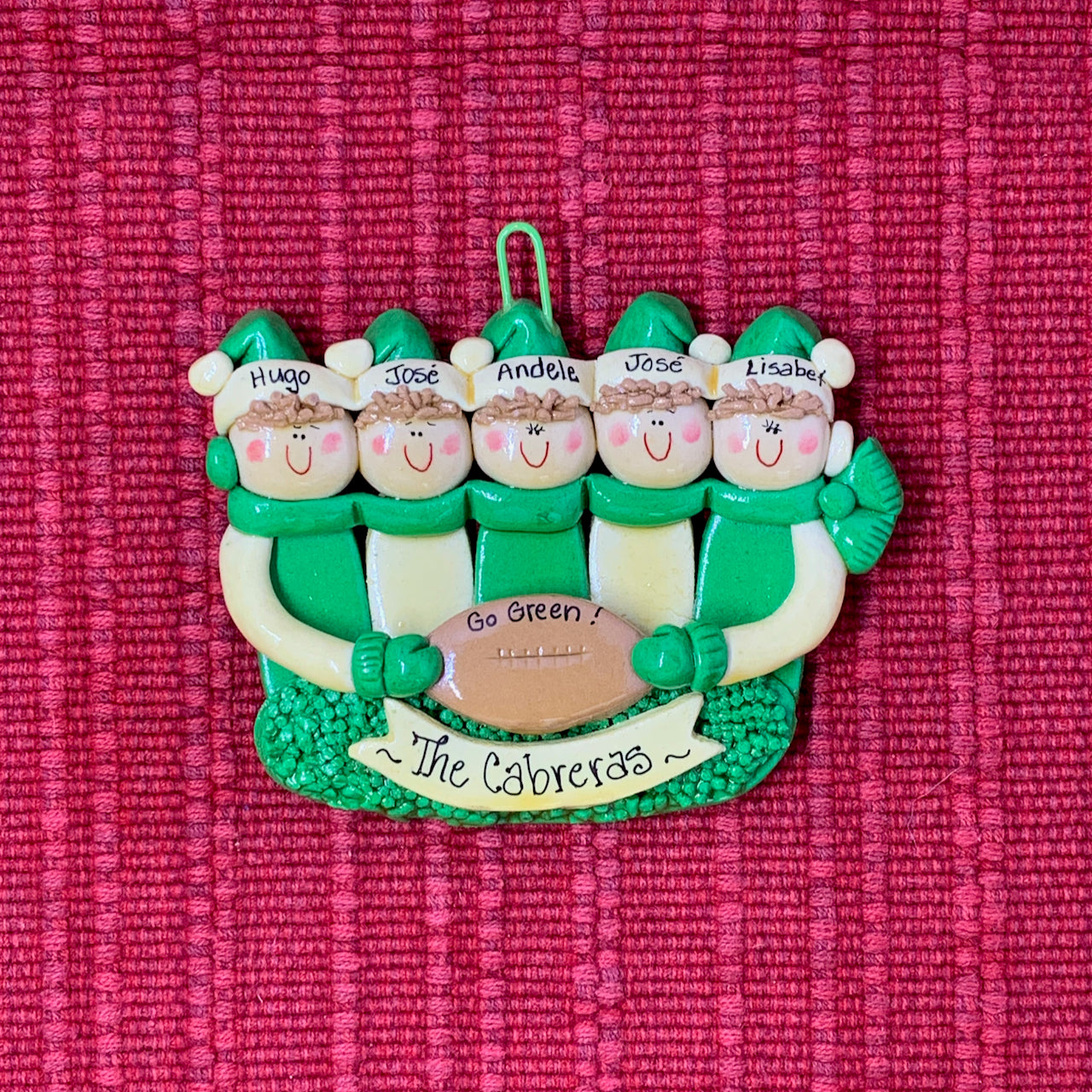 Football Family (Green/White)