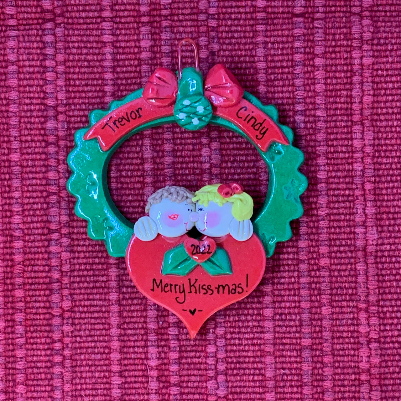 Couple Kissing (Blonde Girl)