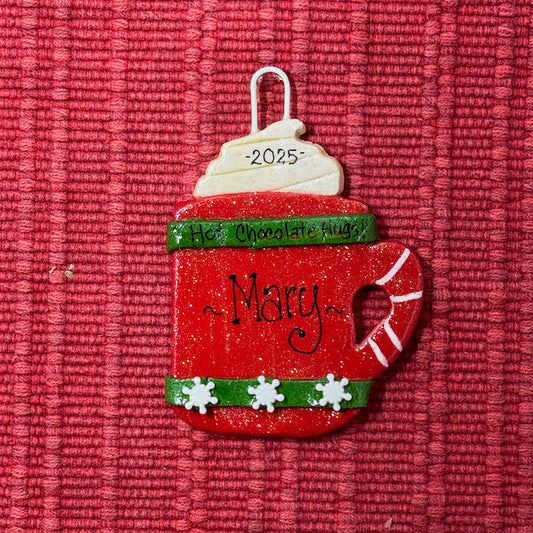 Hot Chocolate Mug (Red)