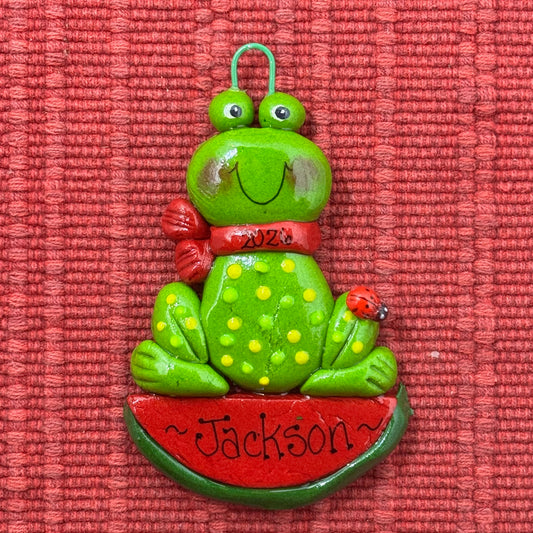 Christmas Frog