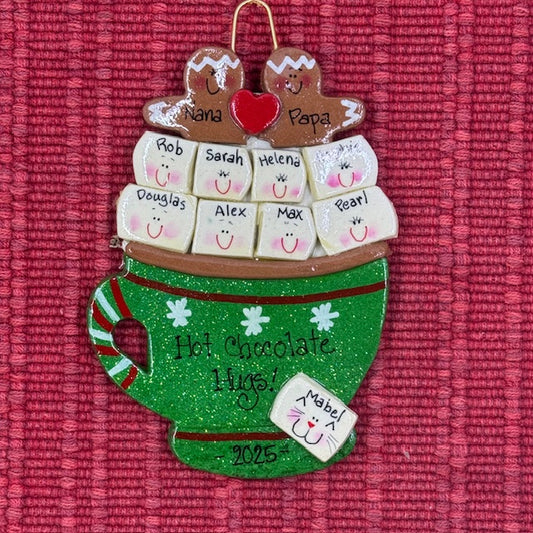 Hot Chocolate (Up To 11 Names)
