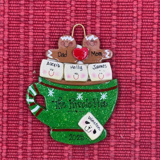 Hot Chocolate (Up To 6 Names)