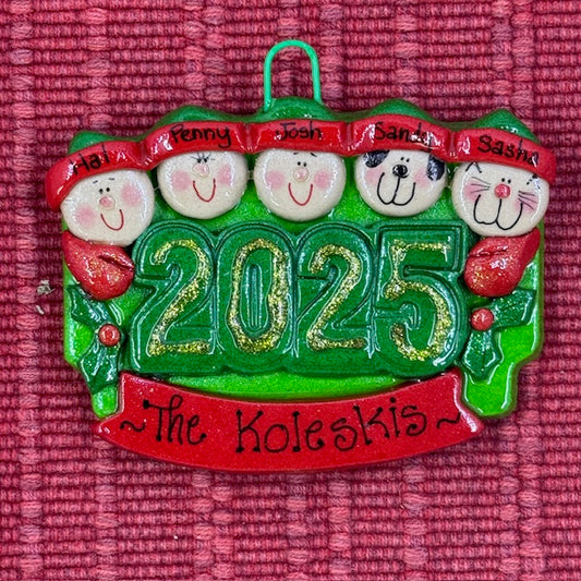 2025 Family (5 Names)