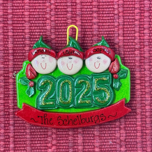 2025 Family (3 Names)