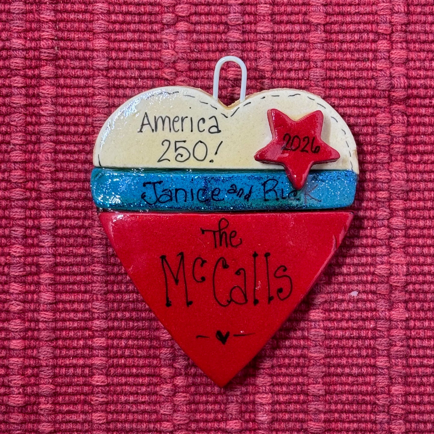 Patriotic Heart - America 250
