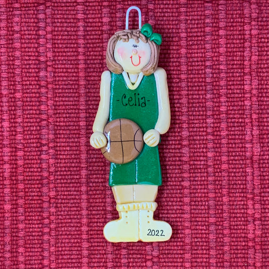 Basketball Girl (Green)